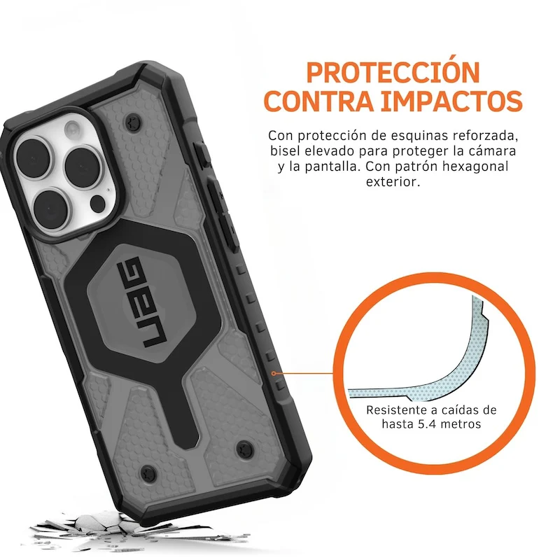 CASE UAG PATHFINDER IPH 16 PR BLK - Imagen 4