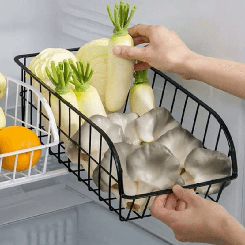 Canasto Cesto Organizador Metálico Cocina Frascos Especiero - Imagen 3