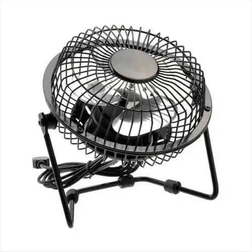 Ventilador Usb Portátil Para Pc, Metálico / Ajustable 15cm - Imagen 3