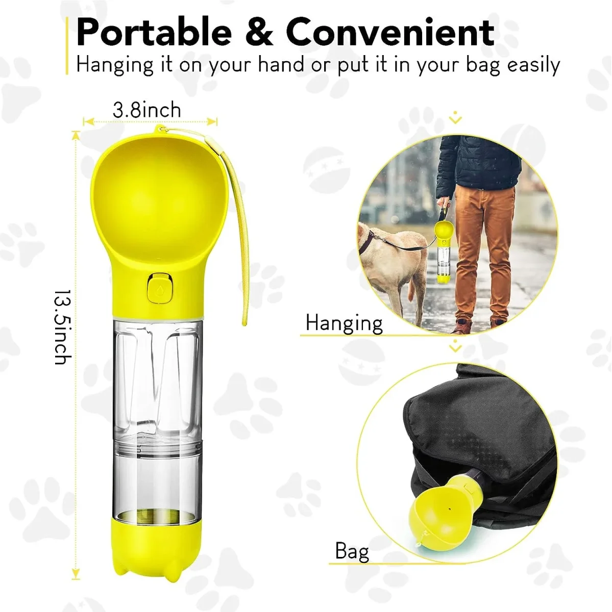 Dispensador Portátil Comedero Water Bottle De Macotas + Envio Gratis - Imagen 5