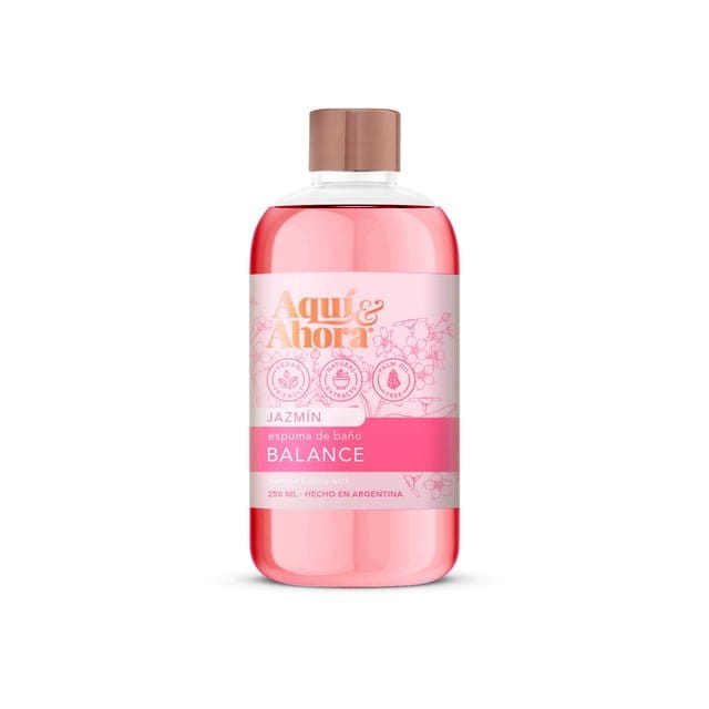 Espumas De Baño Jazmín Home Spa Relajante Spa 250ml Aquí y Ahora-1