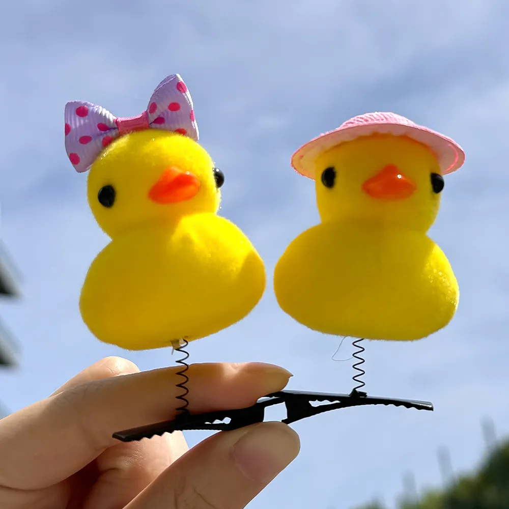 Patito Viral Pato Tiktok Kawaii Para El Pelo Pack X10 Unid - Imagen 2