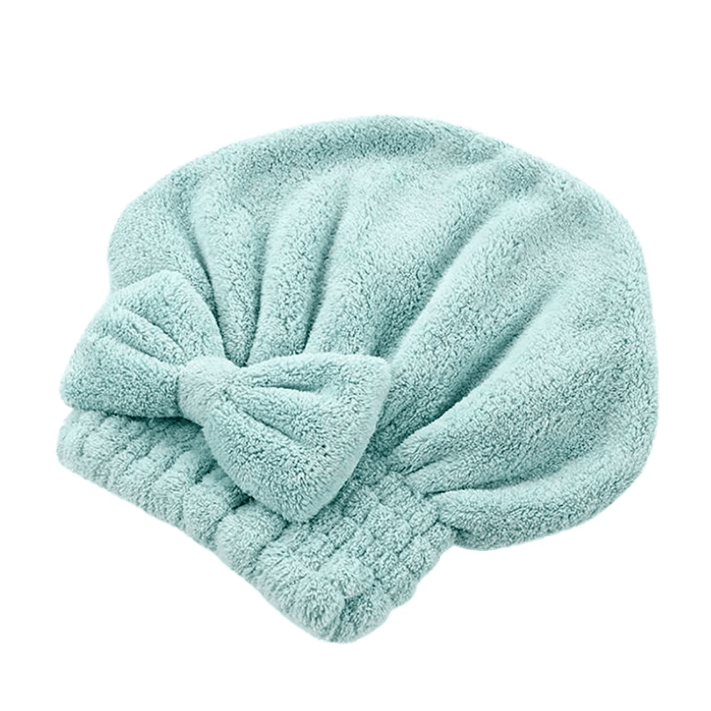 Gorro De Microfibra Para Secar El pelo Turbante de Toalla - Imagen 4