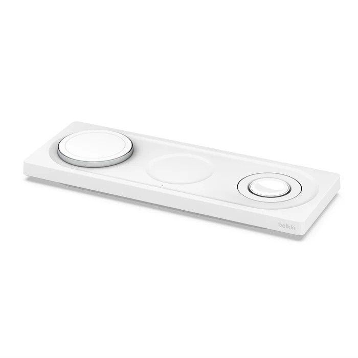 Base de Carga Inalámbrica 3 en 1 MagSafe Pro - Carga Rápida Para Apple Watch 7/8/Ultra- Blanco - Imagen 3