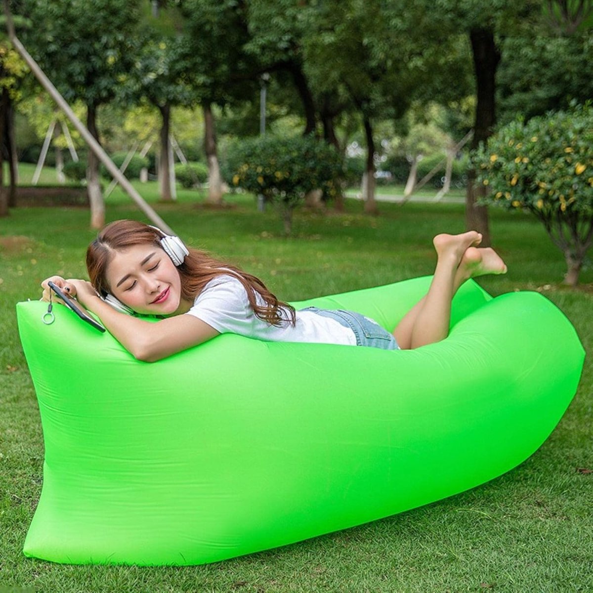 Sofa Inflable Portatil Para Descansar - Imagen 5