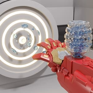 Mano Iron Men Lanza Hidrogel + Envio Gratis - Imagen 3