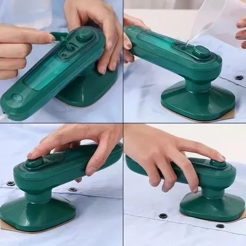 Plancha Para Ropa Mini Viajera Portátil A Vapor + Envio Gratis - Imagen 3