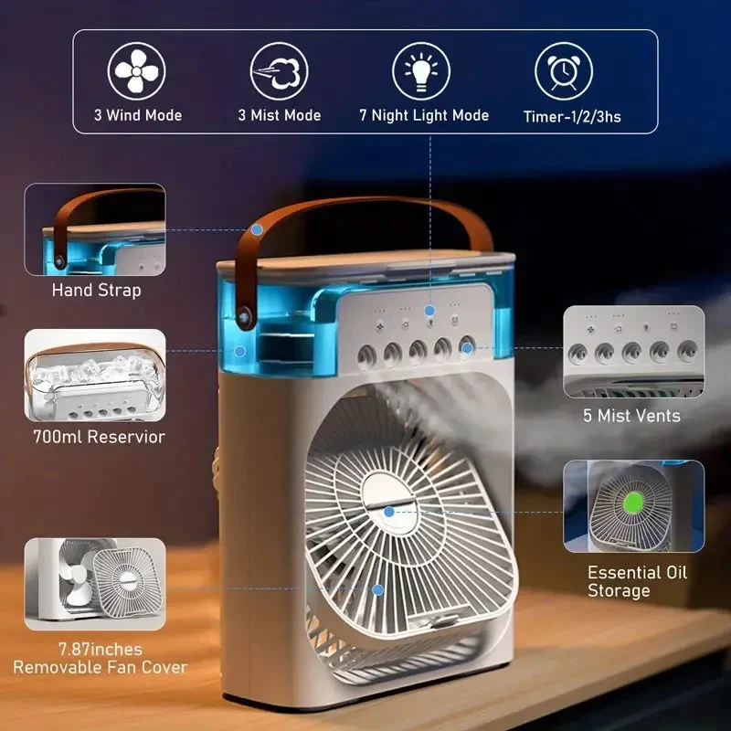 Hielera + Ventilador Humidificador + Envio Gratis - Imagen 4