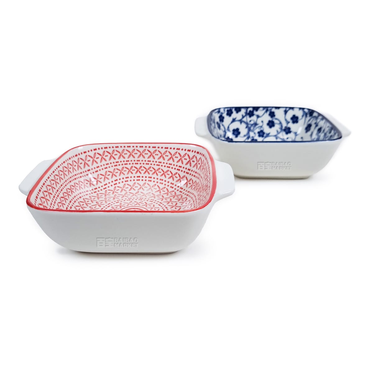 Fuente De Ceramica Bowl Cuadrado 11,5 cm