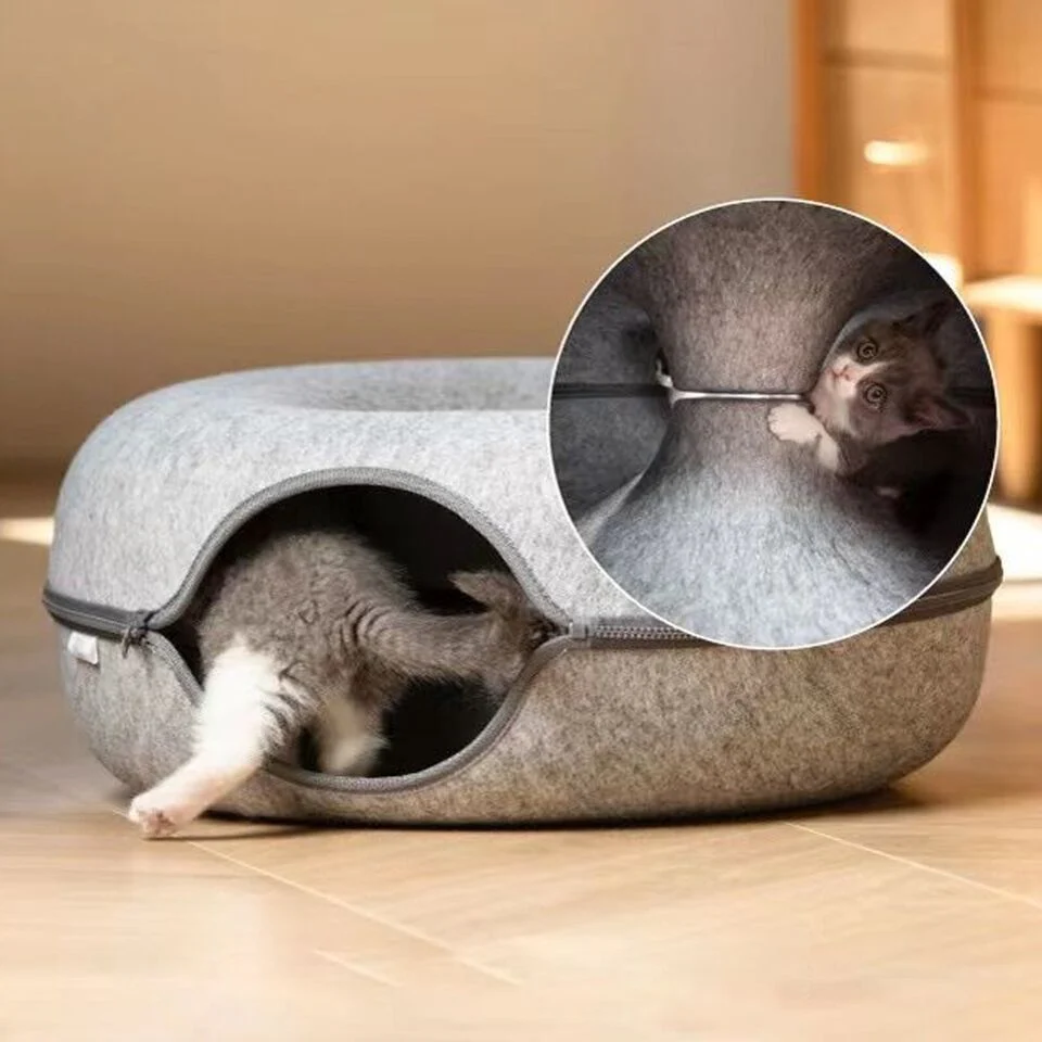 Cama Túnel Para Mascotas - Imagen 3